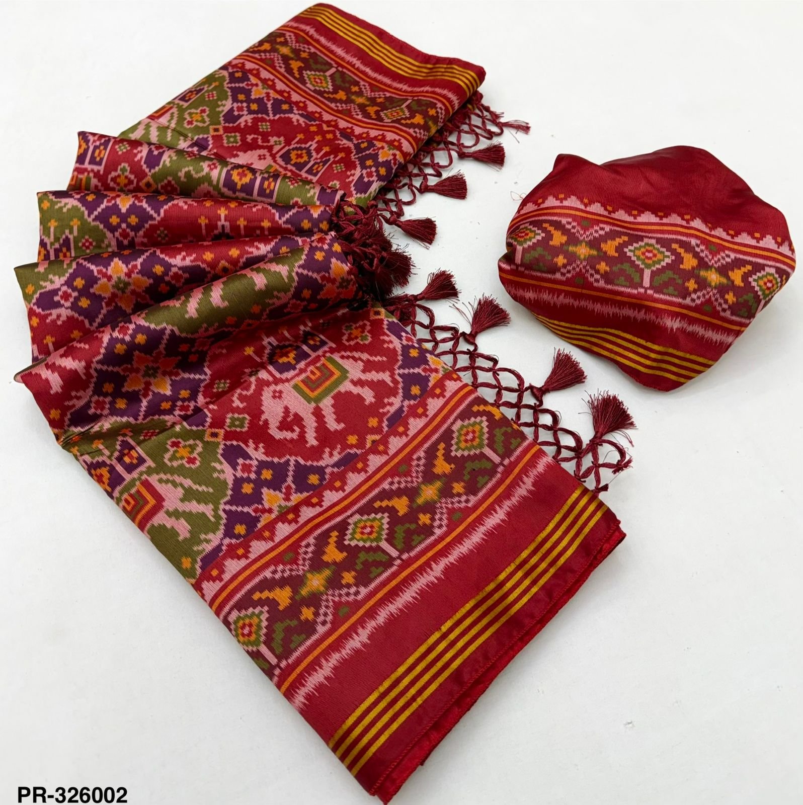Pavitra Patola Handloom Silk Saree 